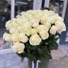 Букет из 51 голландской белой розы