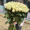 Букет из 51 голландской белой розы